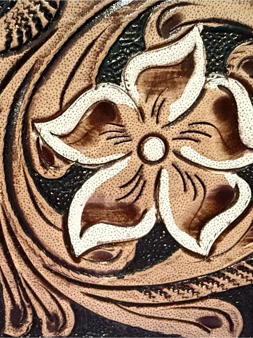 Handmade Leather Hair On Hide Western Jewelry Case